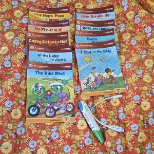 LeapReader Early Reading Book Set with Reader Pen